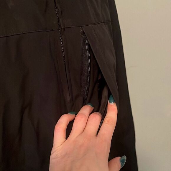 Weatherproof Black Waterproof Hooded Double Layer Parka Jacket Size Large - Picture 7 of 15